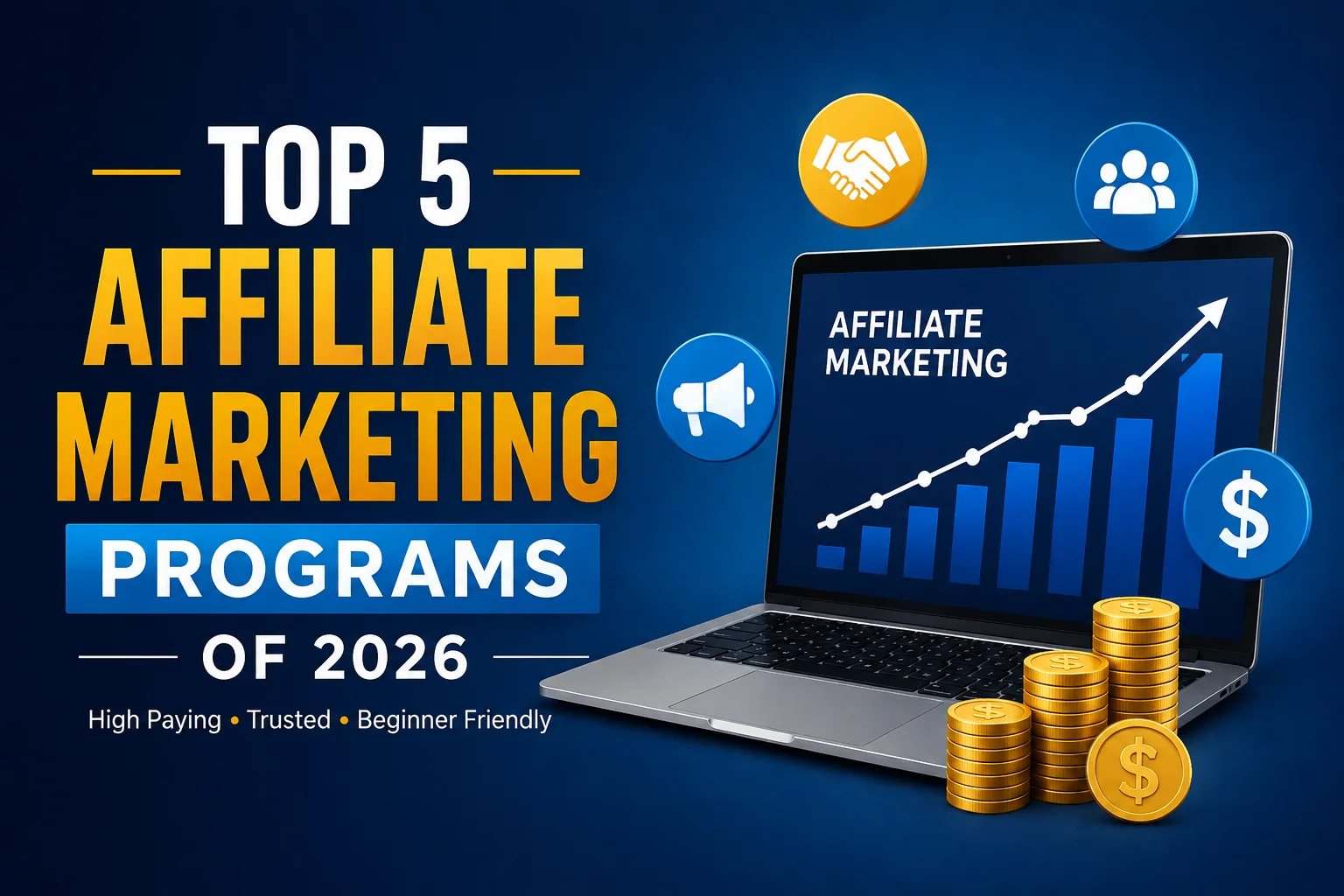 Top 5 MONEY MAKING Affiliate Marketing Programs of 2026